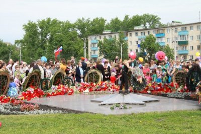 Студенты Юридического факультета на праздновании Великой Победы